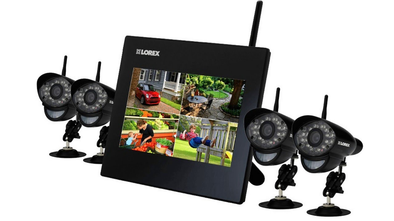 security cameras with monitor for home